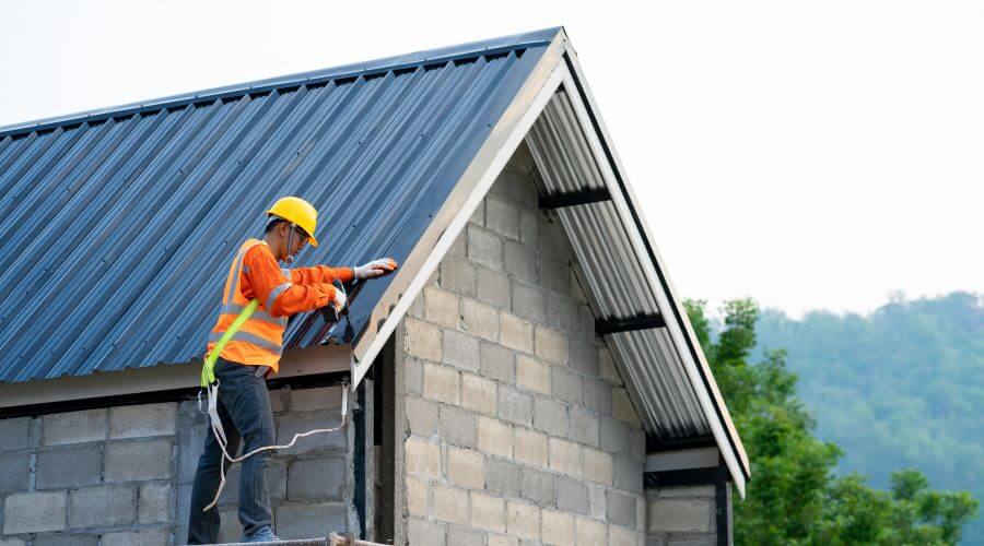 Professional metal roof installation in Blountville, TN
